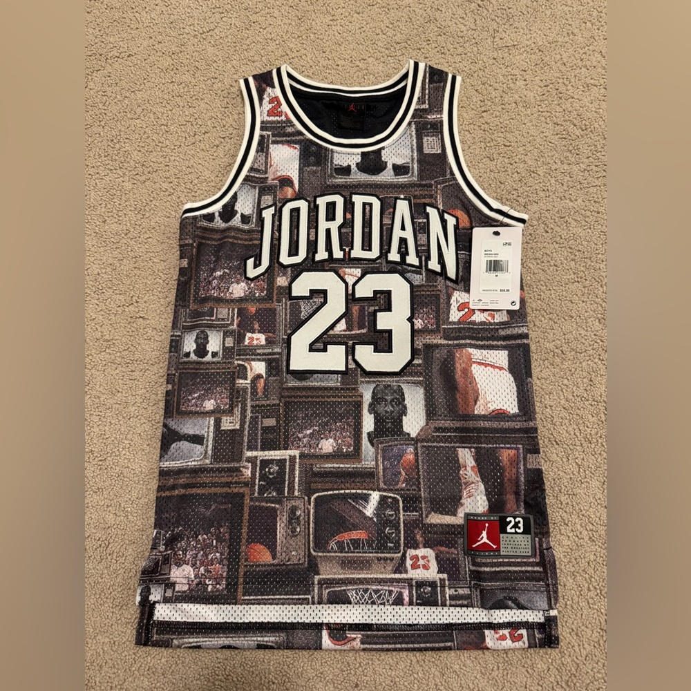 Jordan Retro TV Print Tank Top